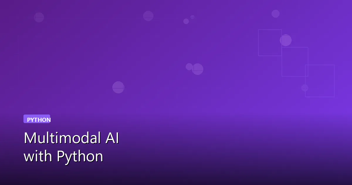 Multimodal AI architecture combining text, image, and audio processing using GPT-4 Vision, transformers, and Whisper in Python